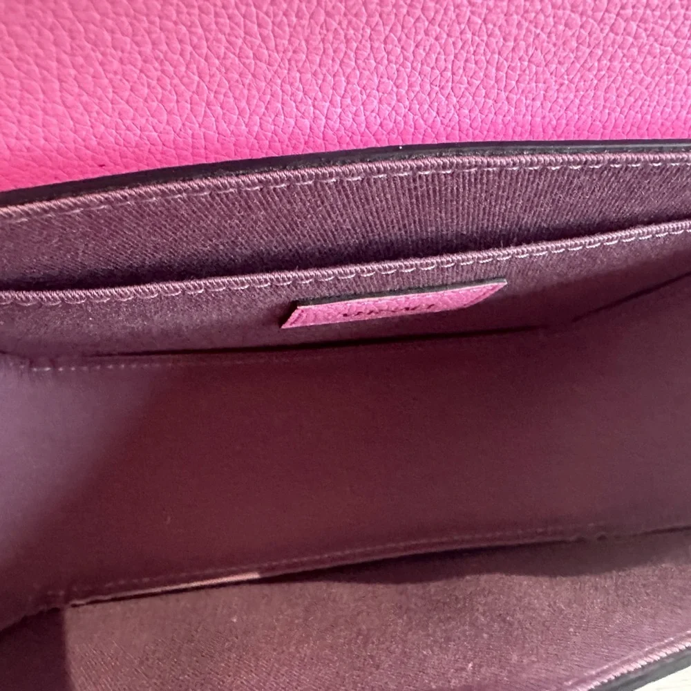 Versace Vibrant Pink (Barbie Pink) Crossbody Bag - Picture 9 of 11